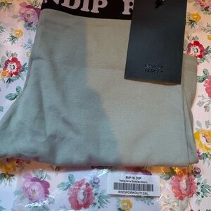 Ripndip Sea moss Green Biker shorts